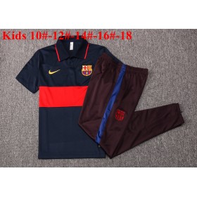 FC Barcelone 2020-2021 Enfant Polo d'entraînement M004